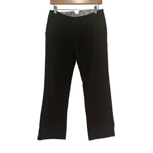 Plenty Tracy Reese Black Velvet Pants sz 4